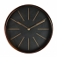 12" ROUND ROSE GOLD WALL CLOCK