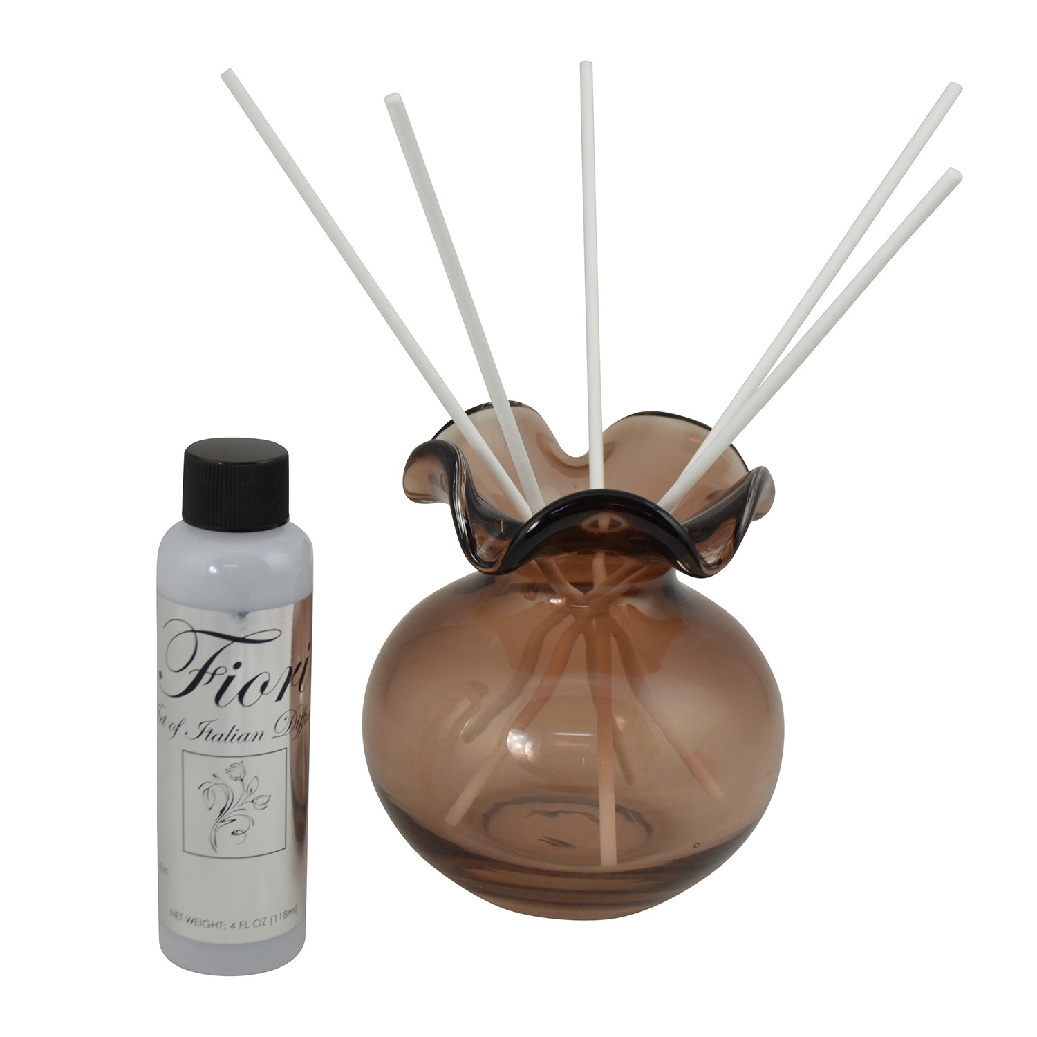 5X5 LIGHT BROWN GLASS DIFFUSER