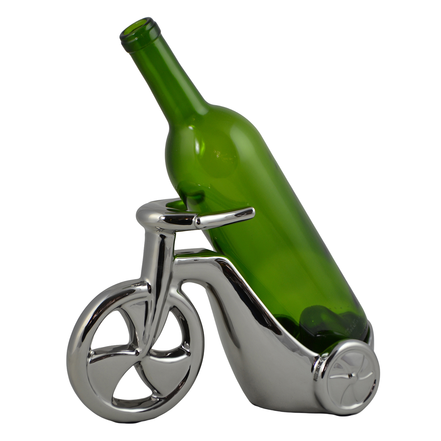 10X7X5 SILVER TRICYCLE BOTTLE HOLDER