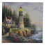 16X16 LIGHT UP LIGHT HOUSE SCENERY