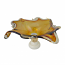14" AMBER CENTER PIECE