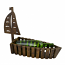 18X14 SAIL BOAT BOTTLE HOLDER