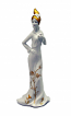 14" LADY W/ ROSE