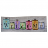35X12 LIGHT UP "WELCOME" SIGN