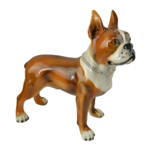 17"X17" BOSTON TERRIER