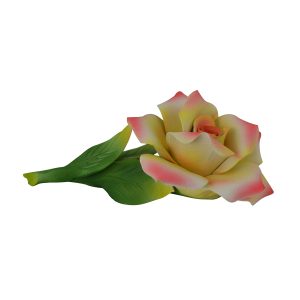 6" PINK/YELLOW ROSE