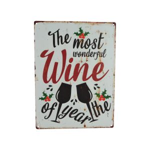 15.5X11.5 "THE MOST WONDERFUL WINE..."
