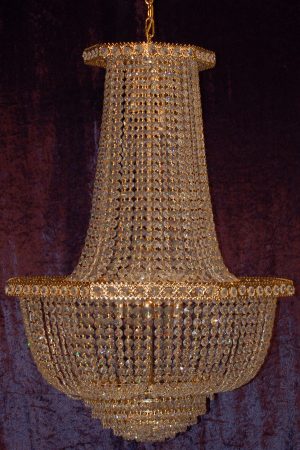 26X37 12-LIGHT CHANDELIER