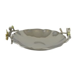 14.5X11.5 ROUND WAVED PLATTER