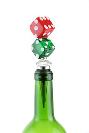 5" BOTTLE STOPPER, DICE