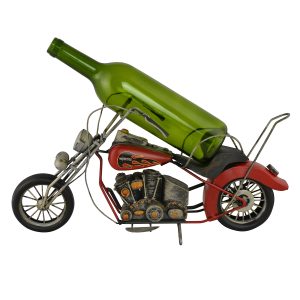 17" RED CHOPPER MOTORCYCLE