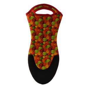 NEOPRENE OVEN GLOVE, FRUITS PATTERN