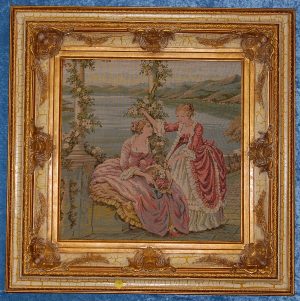 28X28 CRACKED BEIGE FRME