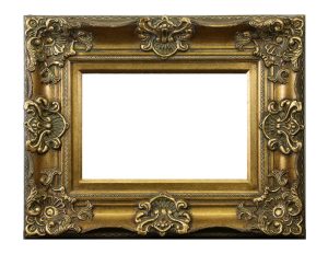 24X19 GOLD FRAME