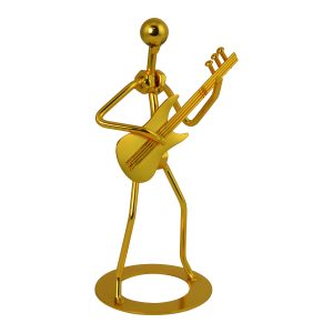 7" GOLD GUITAR PLAYER