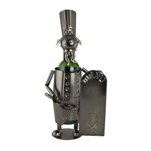 17" CHEF W/ MENU BOTTLE HOLDER