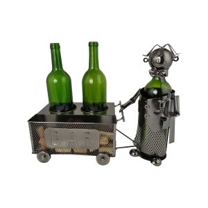 16X13 BARTENDER 3-BOTTLE & CORK HOLDER