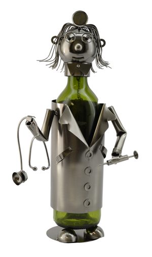 BOTTLE HOLDER, LADY DOCTOR