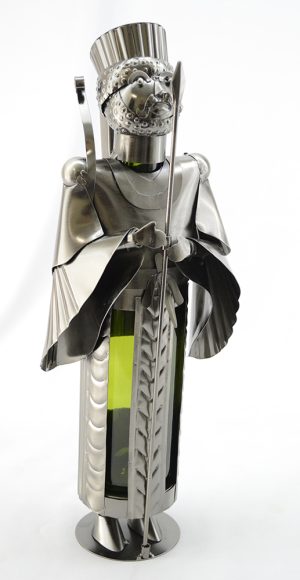 BOTTLE HOLDER, ANCIENT PERSIAN SOLDIER