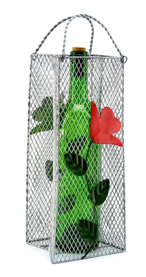 BOTTLE HOLDER, GIFT BAG, FLOWERS