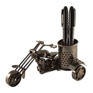 6X4X3.5 MOTORCYCLE PEN HOLDER