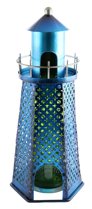 15" LIGHT HOUSE BOTTLE HOLDER