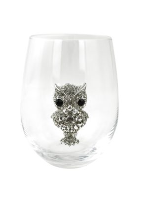 STEMLESS WINE GLASS, OWL