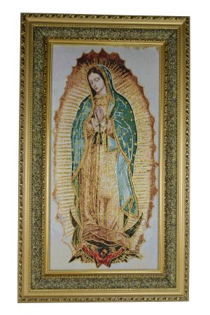 39X23 GUADALUPE IN GOLD FRAME