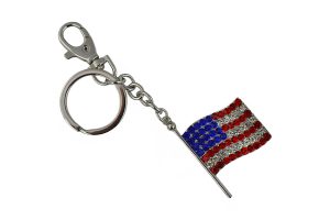 KEYCHAIN, USA FLAG