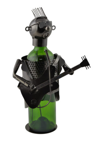 12" GUITAR PLAYER W/ MIC BOTTLE HOLDER