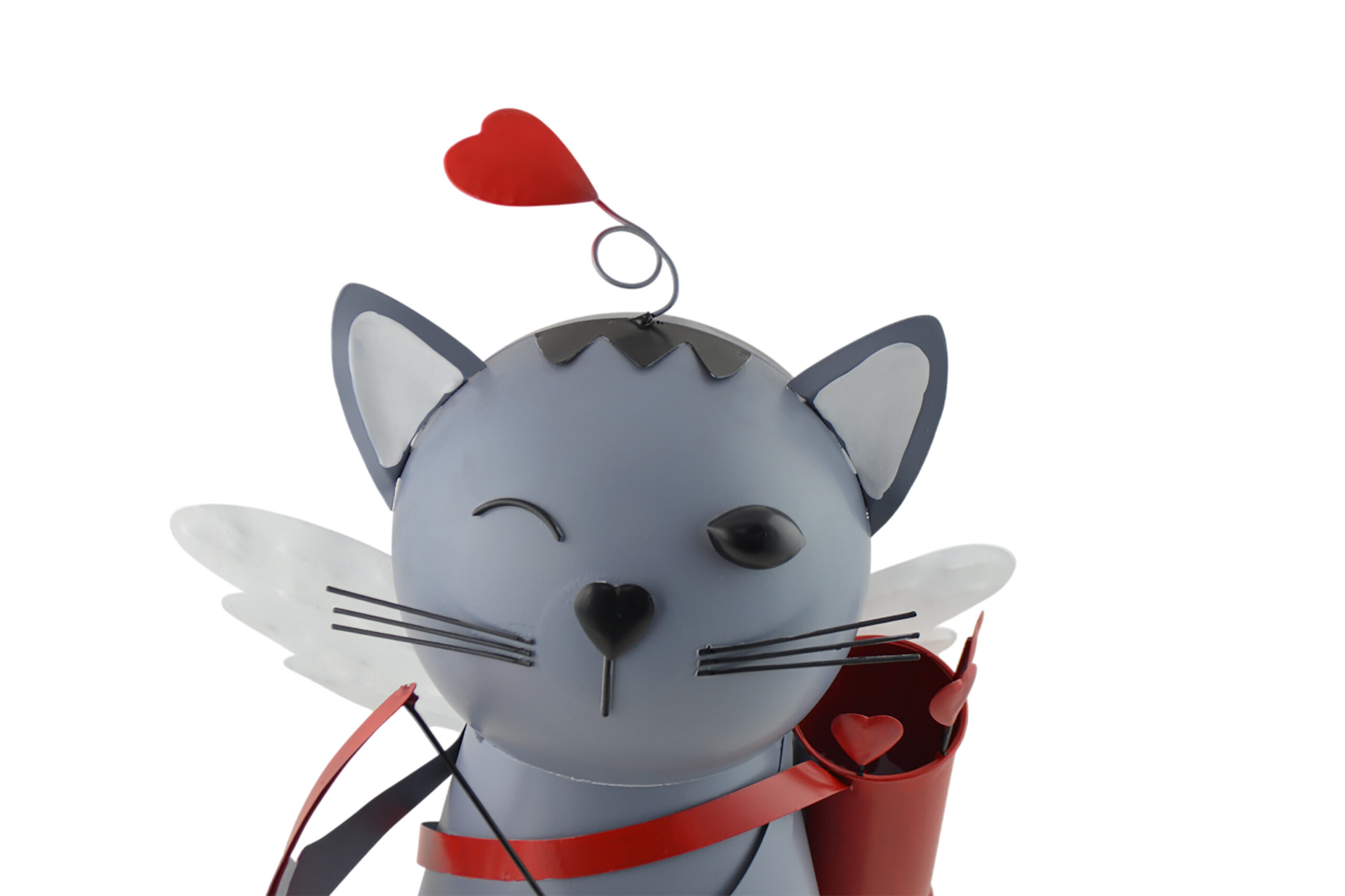18" GRAY CAT CUPID - Image 2