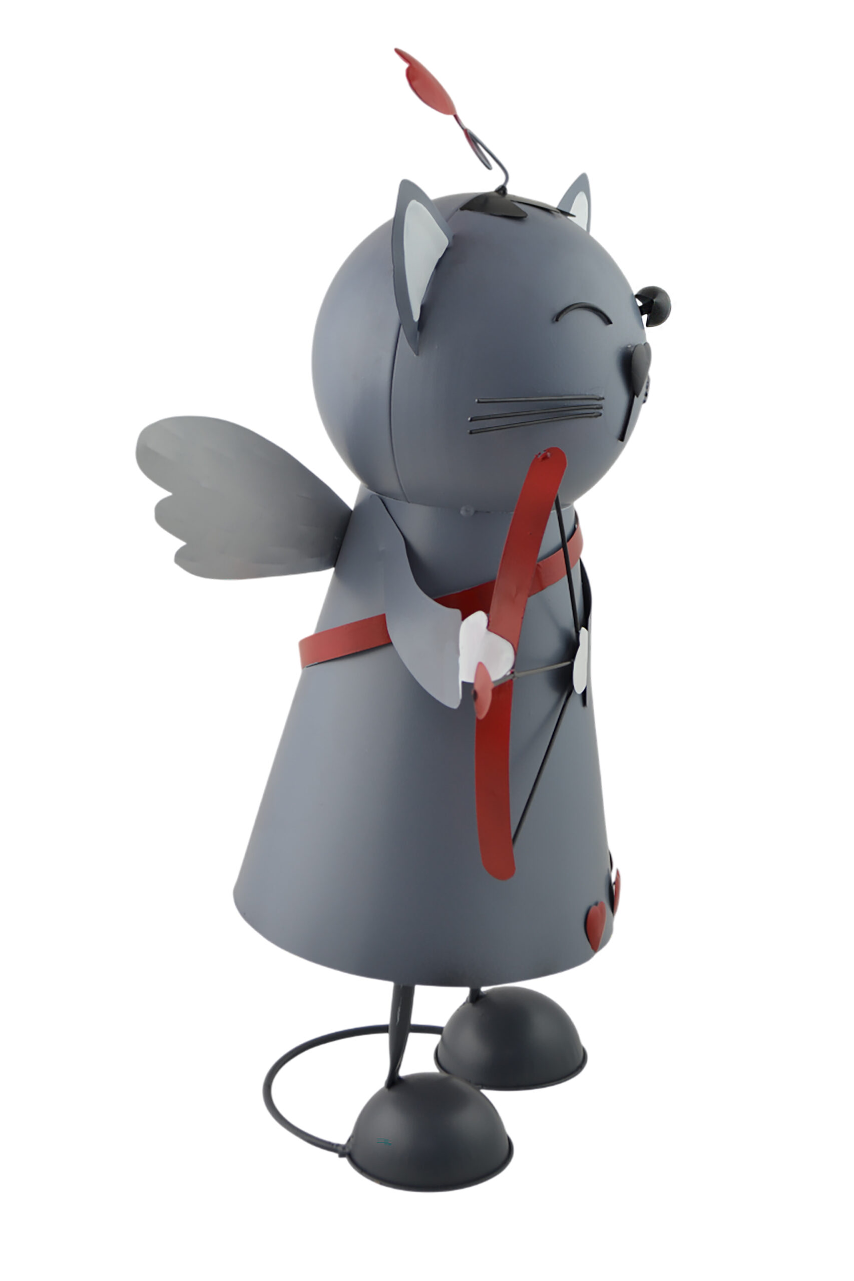 18" GRAY CAT CUPID - Image 3
