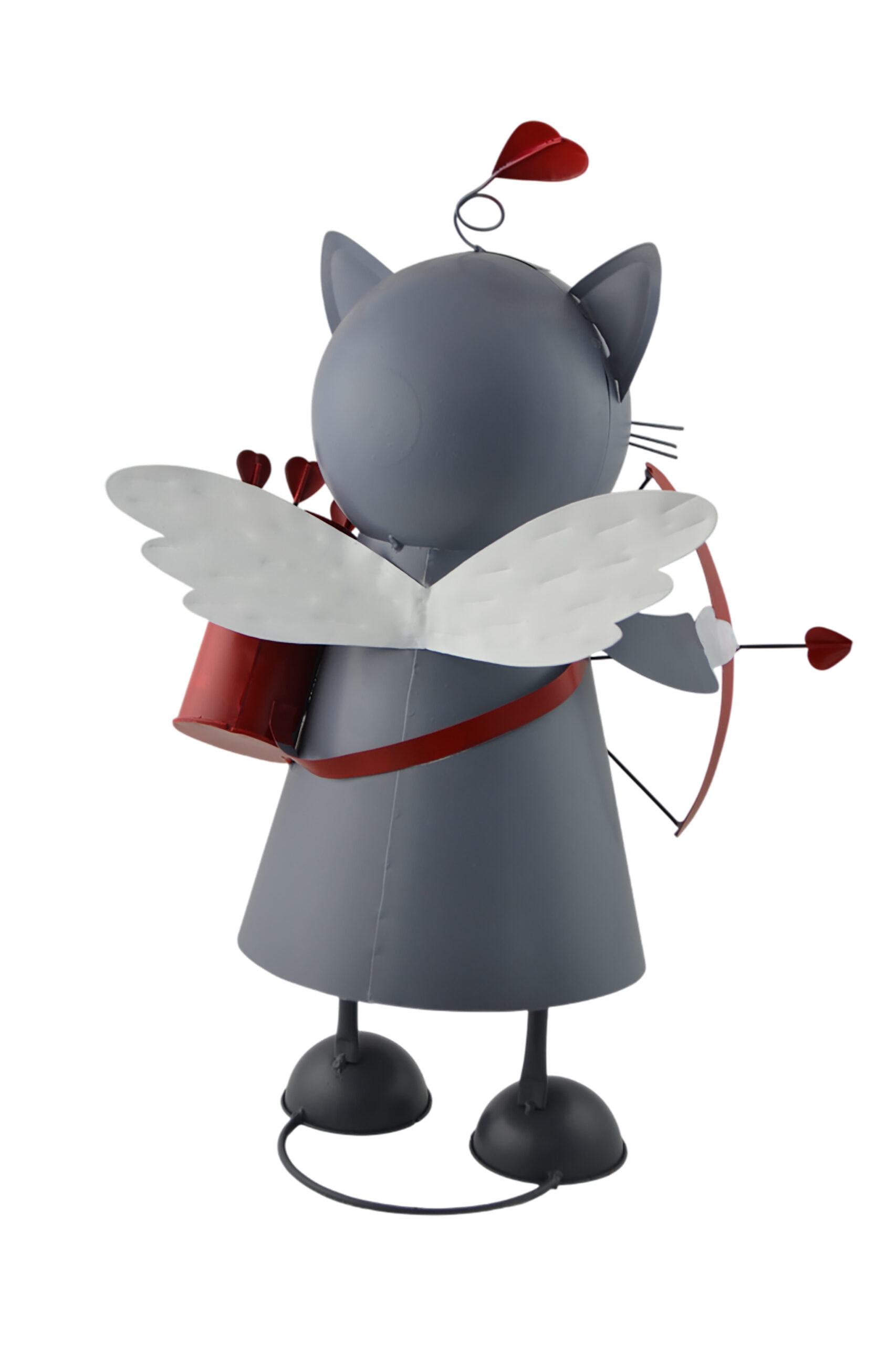 18" GRAY CAT CUPID - Image 5