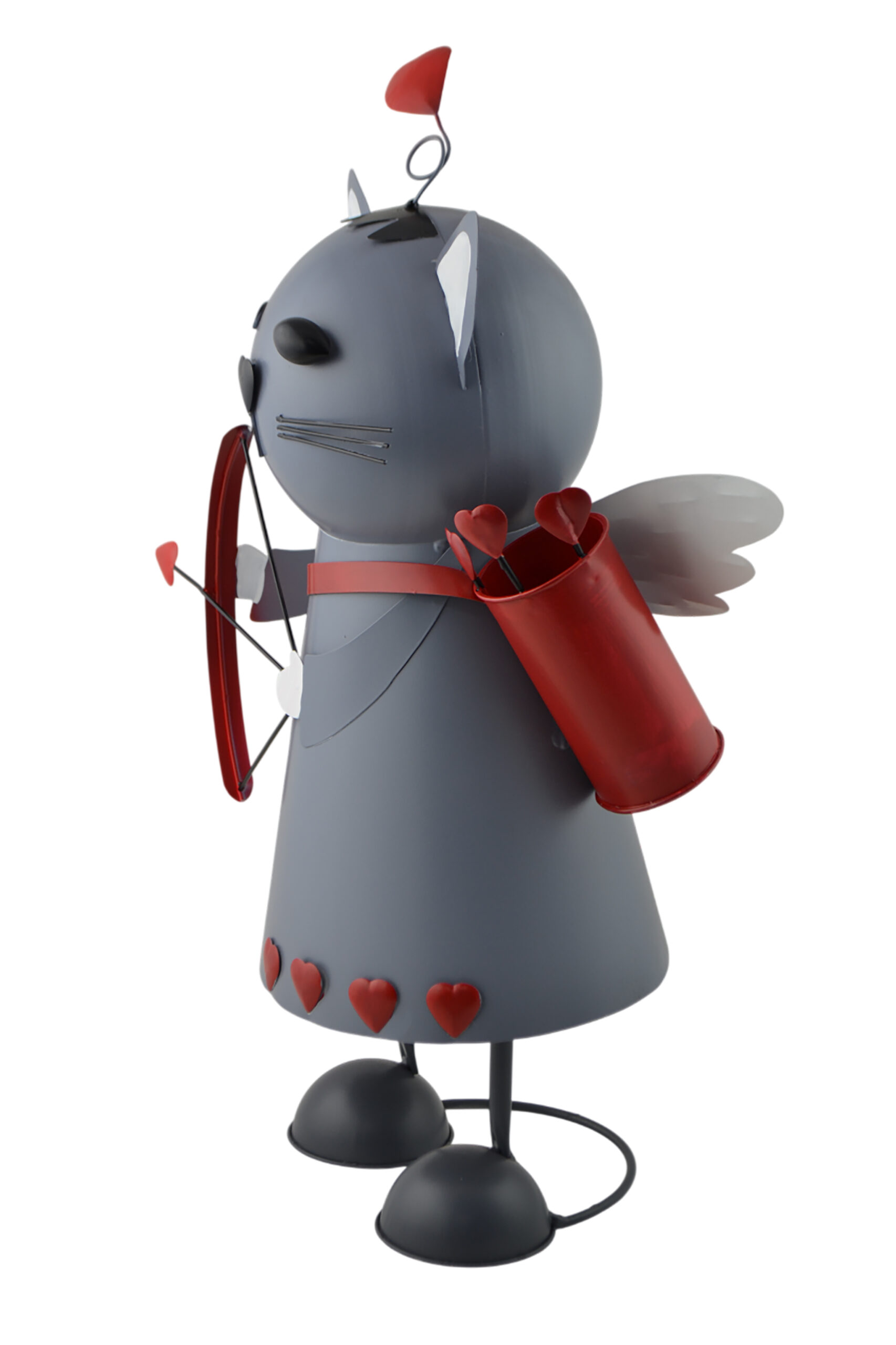 18" GRAY CAT CUPID - Image 4